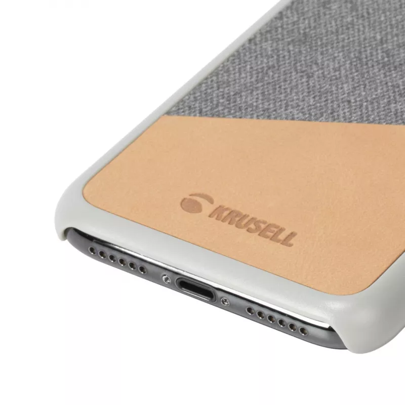 Capa Krusell Tanum iPhone XS Max 16,5 cm bege