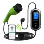 Carregador de veículo elétrico QOLTEC carregador de automóvel EV com Type2 ajustável 2in1 3,5 kW – carregador AC compacto, Type 2, 3,5 kW