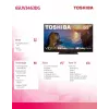 Televisor Toshiba 65UV3463DG 65 polegadas 4K Ultra HD DLED 3840 x 2160