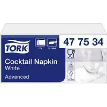 Guardanapo de papel Tork 477534 — 2400 folhas, guardanapos dobrados de uma folha