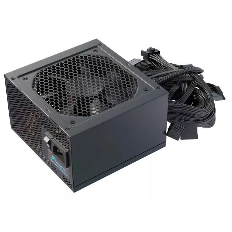 Fonte de alimentação Seasonic 850W G12 GC-850 80+Gold alimentação ATX preto