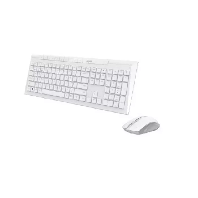 Rapoo 8210M conjunto de teclado e rato sem fios multimodo, branco