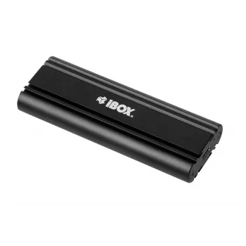 Caixa para SSD IBOX HD-07 para 1x unidade M.2, USB 3.2 Gen 2 (10 Gbit/s), USB-C, preto