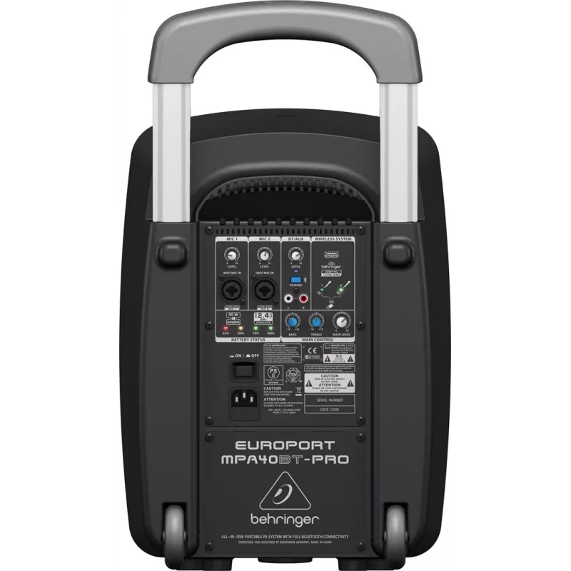 Altifalante de 2 vias Behringer Europort MPA40BT-PRO 40W