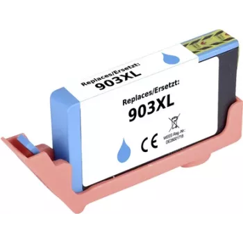 Renkforce Ink substitui HP 903 XL (T6M03AE) compatível ciano RF-5705454 (RF-5705454)