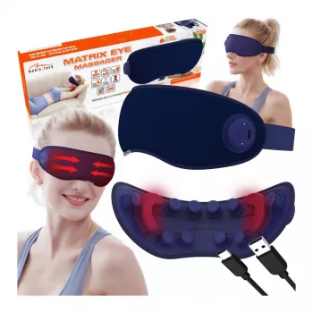 Massajador de zona ocular Media-Tech Matrix MT6535 com compressa térmica