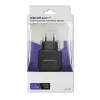 Carregador de parede AC QOLTEC 50186 para smartphone e tablet, 5 V 3.4 A, 17 W, 2× USB, preto
