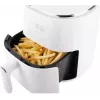 Fritadeira de ar quente Elle EKAFP501WHEU 5 L, branca — aparelho de bancada compacto para fritar sem óleo