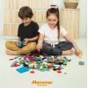 Conjunto de construção Marioinex Mini Waffle Constructor – 141 peças, multicolor, para crianças a partir dos 5 anos