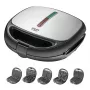 Máquina de sandes Adler AD 3040 1200 W preto, cinzento