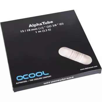 Tubo Alphacool 17494 PVC transparente 1,3 cm de diâmetro 100 cm de comprimento
