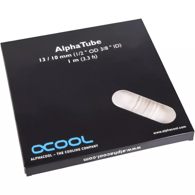 Tubo Alphacool 17494 PVC transparente 1,3 cm de diâmetro 100 cm de comprimento