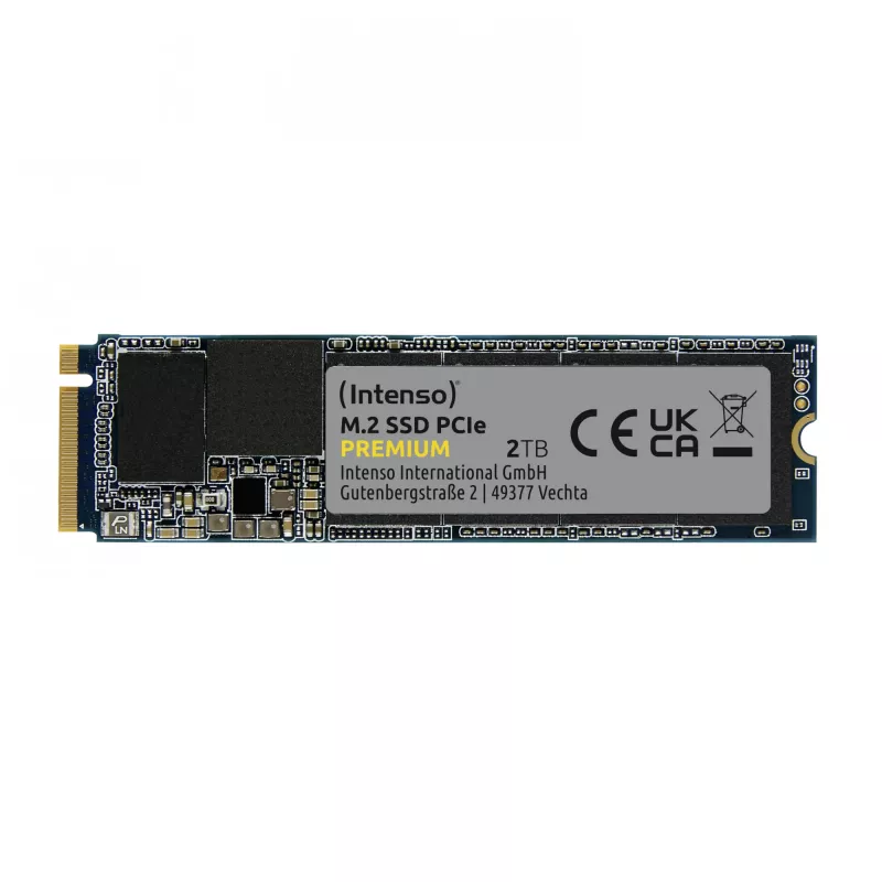 Unidade SSD Intenso 2 TB M.2 PCI Express 3.0 NVMe 3D NAND modelo 3835470