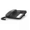 Telefone de mesa com fios Gigaset DESK 600 preto – telefone de mesa com fios com função de chamada