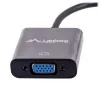Cabo adaptador VGA (D-Sub) para Mini DisplayPort LANBERG AD-0006-BK, 0,2 m, DisplayPort 1.2, 1920×1200@60Hz, conector fêmea MiniDP, preto
