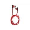 Cabo USB NATEC NKA-1201 USB 2.0 1 m USB A USB C preto vermelho