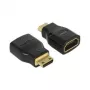 Adaptador de cabo Mini-HDMI para HDMI DeLOCK 65665