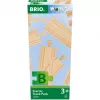 Conjunto inicial de carris B, comboio