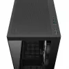 Caixa de PC DeepCool CG580 4F Midi Tower — ATX/ITX/MicroATX, vidro temperado, ventoinhas 3×120mm+1×120mm, 2×3,5 polegadas & 2×2,5 polegadas, USB-A×2 USB-C×1, preto