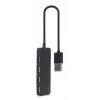 Hub USB 2.0 Gembird UHB-U2P4-06 — 4 portas, expansão USB compacta