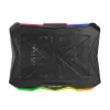Esperanza EGC110 Xalok base de arrefecimento gaming RGB para portátil de 17" (43,2 cm), 800 rpm, preta
