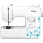Máquina de costura Brother X17S semiautomática eletromecânica — 17 pontos, 750 SPM, braço livre