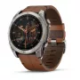 Garmin Fenix 8 3,56 cm (1,4) AMOLED 51 mm Digital 454 x 454 Pixel Ecrã tátil Titânio Wi-Fi GPS (Satélite)