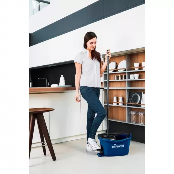 Mopa VILEDA TurEasyWring & Clean Box 167756 com balde e espremedor