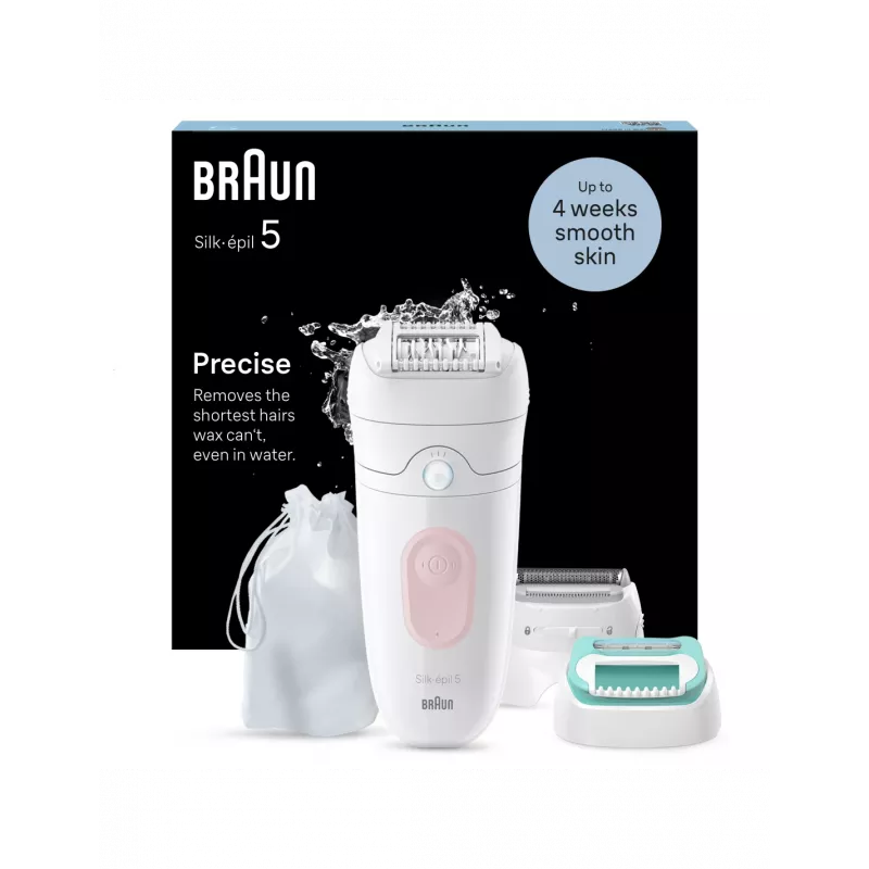 Braun Silk-épil 5 5-050 28 pinças rosa, branco