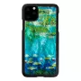 Capa para smartphone iKins para iPhone 11 Pro Max – design nenúfares, preto