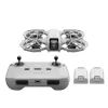 DJI Neo Fly More Combo (DJI-RC-N3) drone leve de 135g com câmara 4K Ultra HD, até 18 minutos de tempo de voo com 1 carga, 3x baterias, telecomando