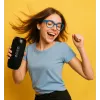Altifalante estéreo Bluetooth portátil SQUEAK SQ1008 — 14W RMS, Bluetooth 5.3, 1200 mAh, IPX4, FM, LED, AUX, USB