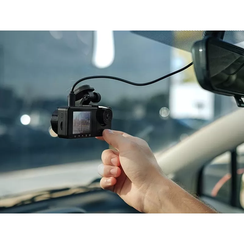 Tracer Halo 360 Dual TRAKAM47568 dashcam para automóvel, Full HD, ecrã de 3 polegadas