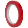 Fita adesiva de embalagem agipa 12 mm x 66 m PVC vermelho — para fechar sacos, 1 unid.