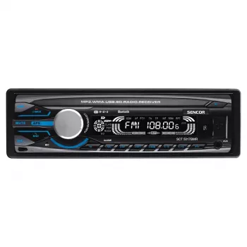 Autorrádio MP3 USB SD AUX SCT 5017BMR