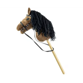 Cavalo de Pau Hobby Horse Castanho Escuro