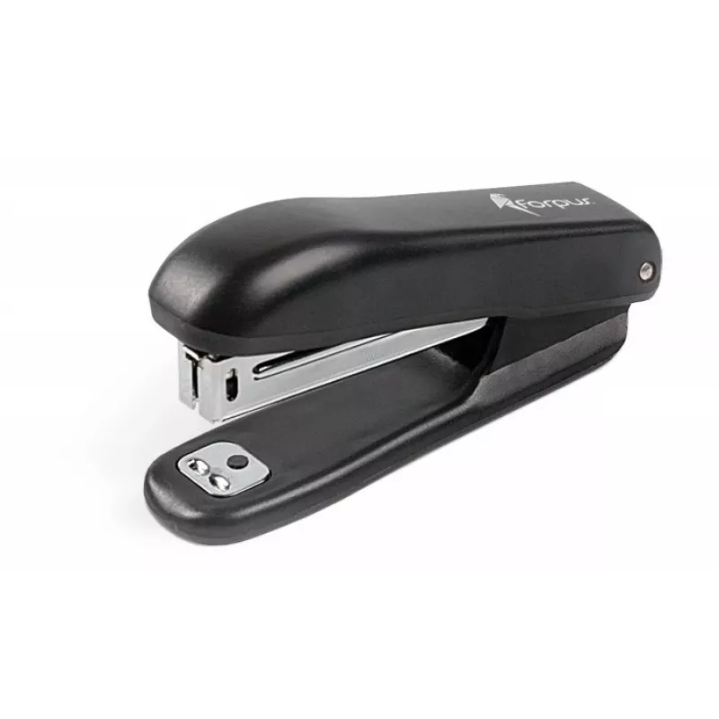 Agrafador Forpus, preto, até 12 folhas, agrafos 10 1102-004