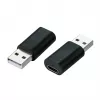 Adaptador de cabo Value 12.99.2995 USB Type-A USB Type-C preto (12.99.2995)