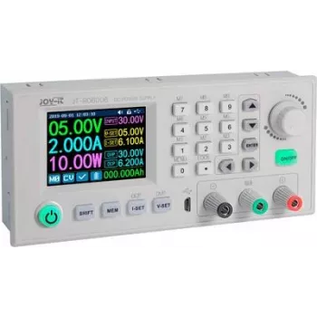 Fonte de alimentação de laboratório Joy-it RD6006, ajustável 0 - 60 V 0 mA - 6 A telecomandável, programável, formato slim número de saídas 2 x (JT-RD6006)