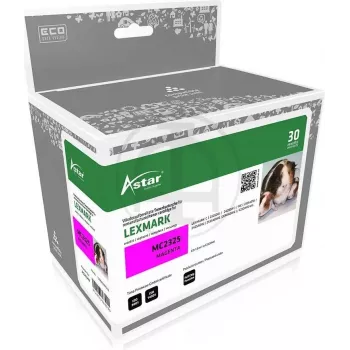 ASTAR AS20342 toner ASTAR LEXMARK C232HM0 MC - magenta HC reconstruído 2300 páginas (AS20342)
