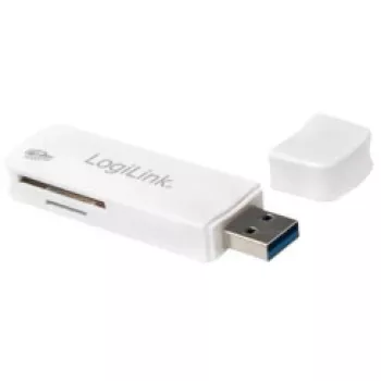 Leitor de cartões LogiLink CR0034A USB 3.2 Gen 1 (3.1 Gen 1) branco