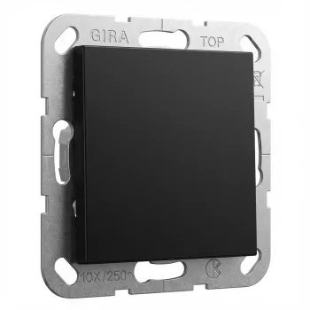Anel de suporte para montagem cega GIRA System 55 modelo 268005 para acessórios de estores/persianas