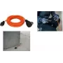 Extensão de energia Brennenstuhl 1169950 25m 1 tomada AC exterior laranja