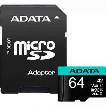 Memória flash ADATA 64 GB MicroSDXC UHS-I Premier Pro