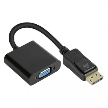 Adaptador DisplayPort macho para VGA fêmea, 1920*1200 @60Hz, contactos banhados a ouro, aprox. 20cm, Good Conn (DP-AD11)