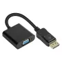 Adaptador DisplayPort macho para VGA fêmea, 1920*1200 @60Hz, contactos banhados a ouro, aprox. 20cm, Good Conn (DP-AD11)