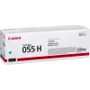 Cartucho de toner Canon 055H 1 unid. original ciano