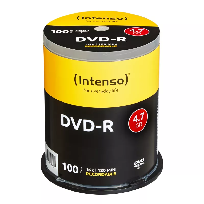 DVD-R Intenso 4,7 GB 100 unid.