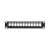 Patch panel LANBERG PPKS-9212-B 12 portas 1U 10 polegadas FTP