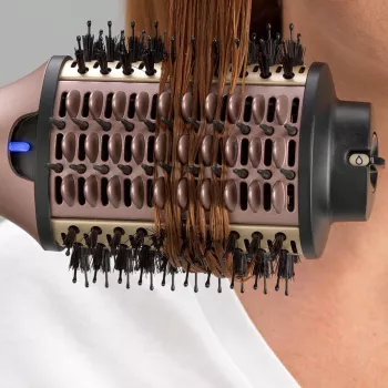 Escova de ar quente BaByliss AS95E Air Power Volume champanhe 1000 W